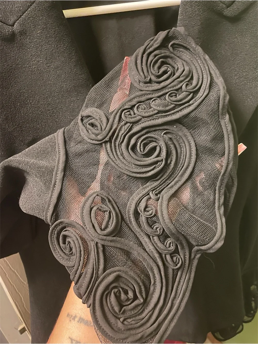 Black Karen okada pour David Howard blazer vintage 1980’s